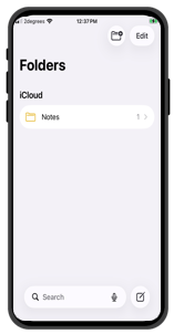 Notes app
