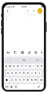 New Note icon