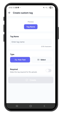Create a custom tag