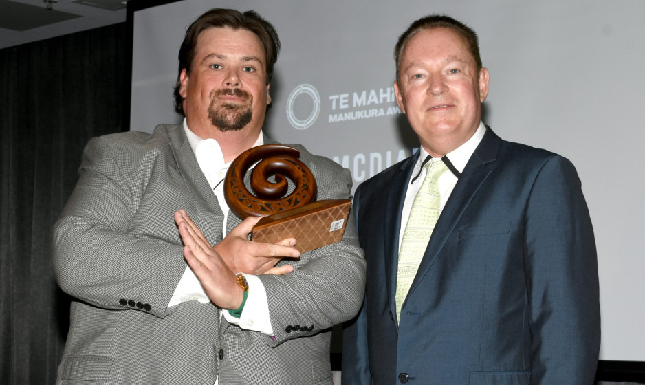 James McDiarmid – Exercise Manukura Award winner